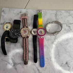 Vintage New Vivani Japan Movement 7 In 1 Watch Set